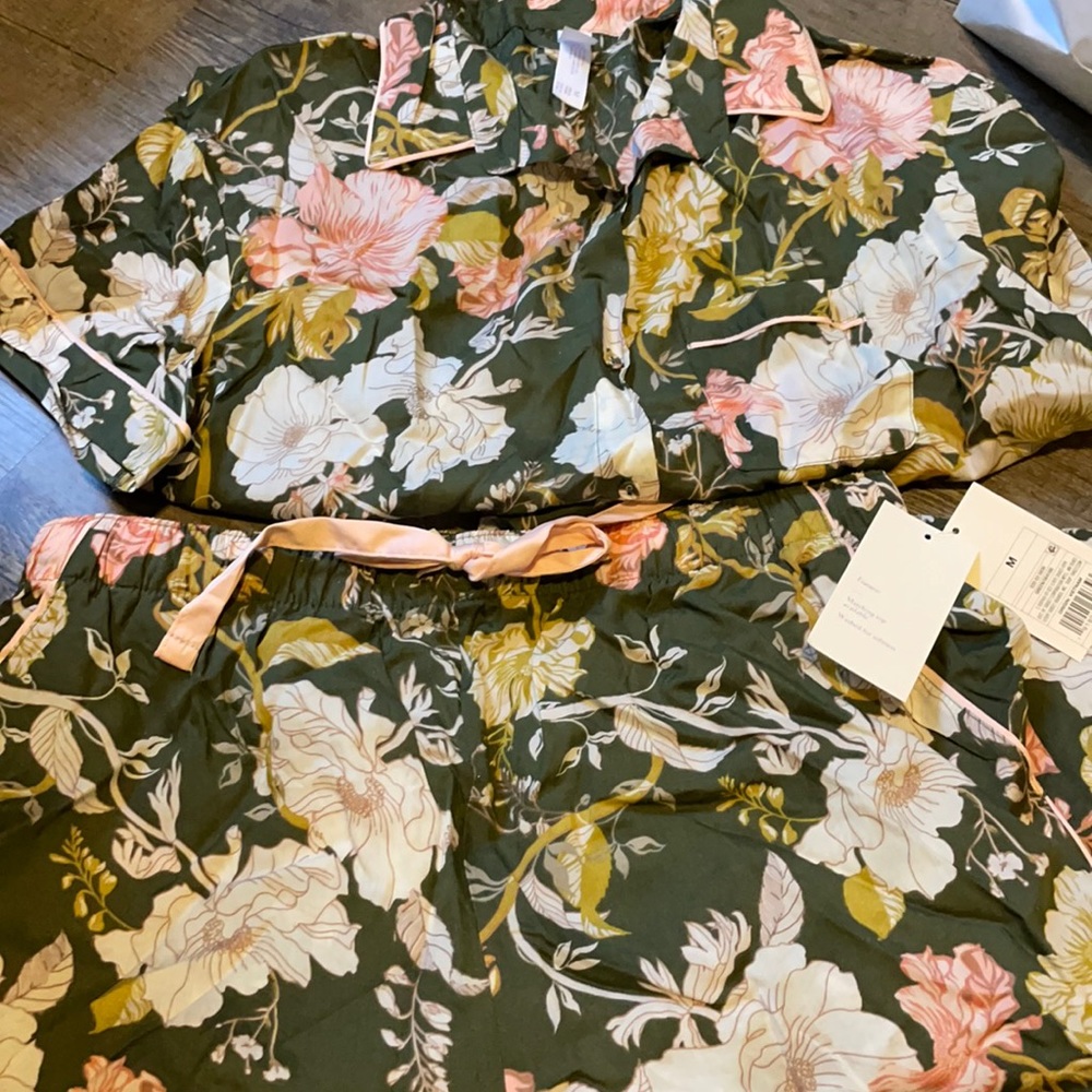 2 Piece PJ Set. Stars Above both in Size Medium.